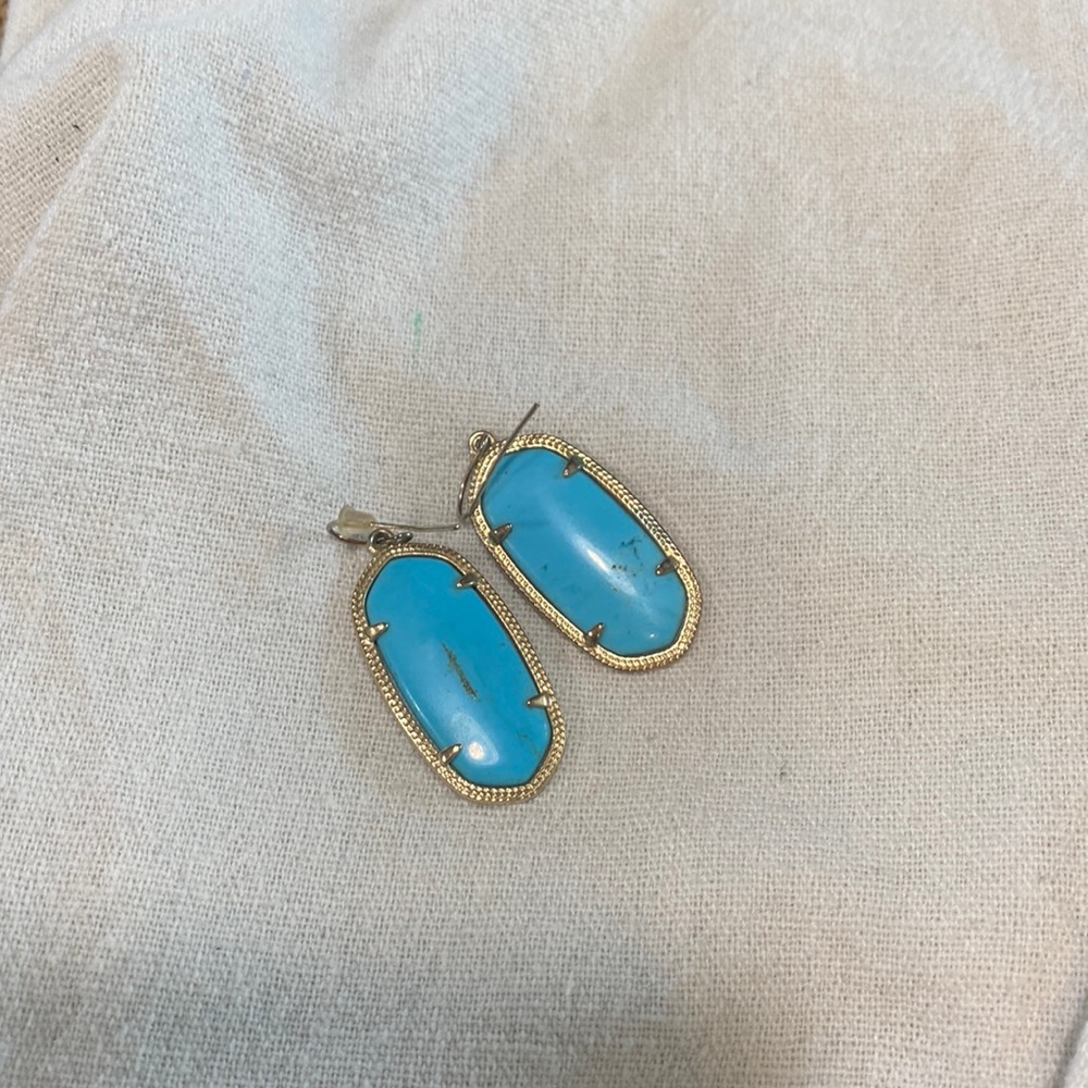 Kendra Scott earrings turquoise
